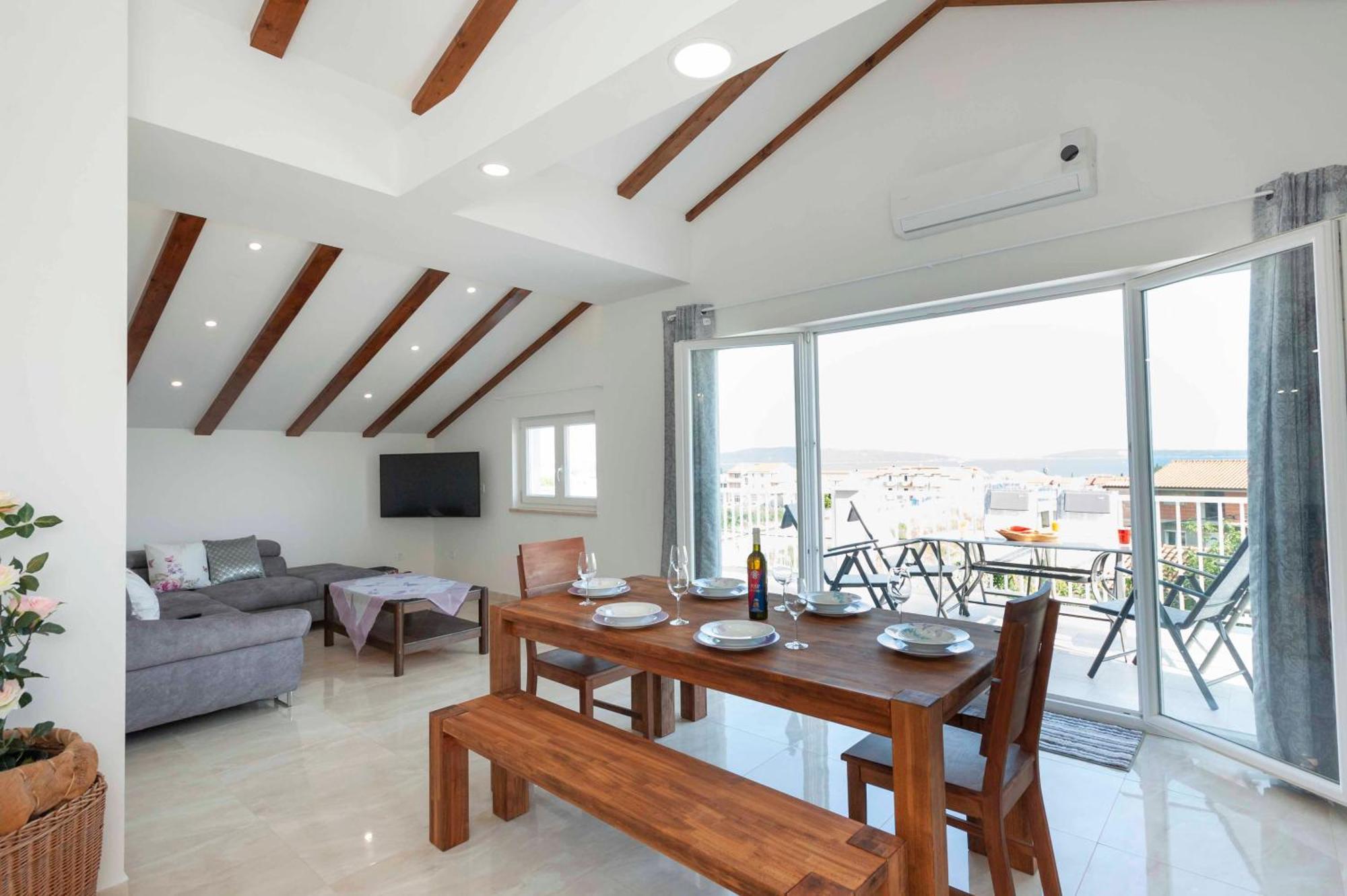 Apartment Sunshine, Sunrise, Sunset Kaštela Extérieur photo